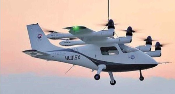 한국형 도심항공 모형.(출처=항공우주연구원)