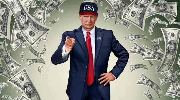 트럼프 NFT 이미지. (출처=디크립트)