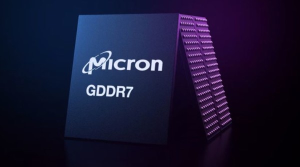 마이크론의 'GDDR7' 이미지. (출처=마이크론)