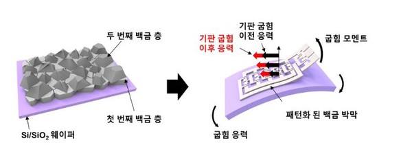 무손상 건식 전사 기술 개념도. (출처=기초과학연구원)