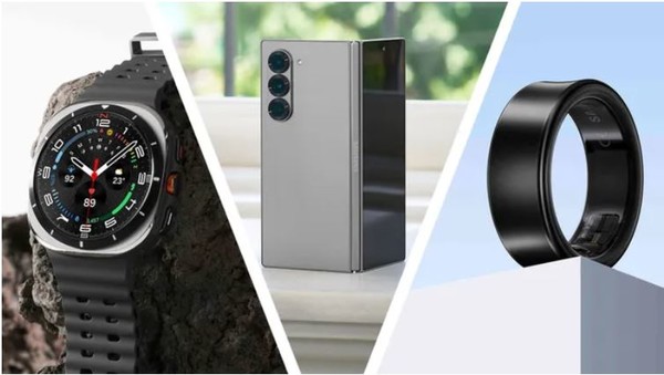 금년 두 번째 열린 '삼성 언팩 2024'에서 AI가 탑재된 갤럭시 워치, 폴드6, 갤럭시 링 등 웨어러블AI 기술이 대거 선보였다. (사진=삼성전자, 퓨처)