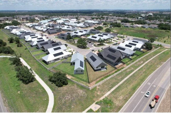 3D 프린팅으로 지은 마을이 미국 텍사스주에 들어섰다. (사진=로이터통신)