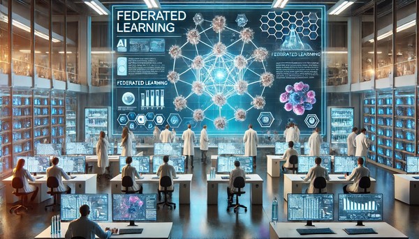 정부의 신약개발 가속화 프로젝트 ‘K-멜로디’를 묘사한 AI 생성 이미지(사진:한미약품)