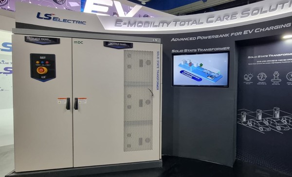 전력반도체가 접목된 변압기 제품으로 본문과 직접 관련은 없음. (사진=LS일렉트릭)