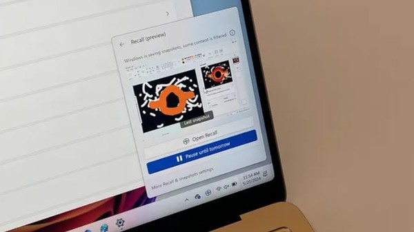 윈도우 리콜 화면. (사진=Future)