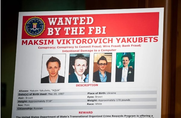지난 2019년 당시 미국 FBI가 러시아 정부 산하 사이버갱단 두목인 막심 야쿠베츠에 대한 공개수배령을 내렸다. (사진=게티이미지)
