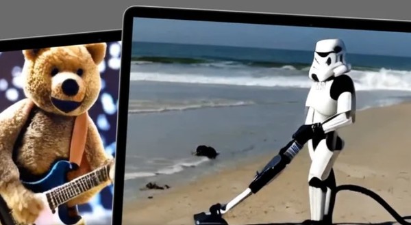 엔비디아의 텍스트-비디오 생성기에 의한 영상 화면. (사진=엔비디아)