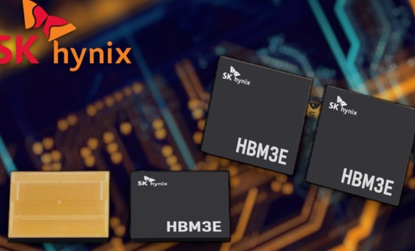 SK하이닉스가 업계 최초로 16Hi HBM3E를 공개했다. 사진은 12단 HBM3E 이미지. (출처=SK하이닉스)