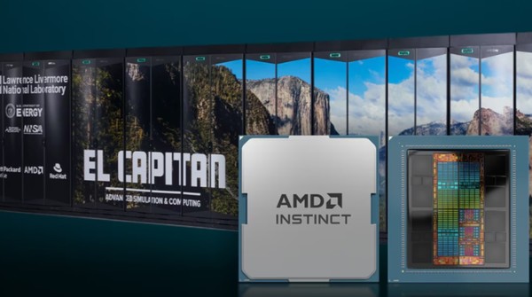 세계 최고의 슈퍼컴 이미지. (사진=AMD)