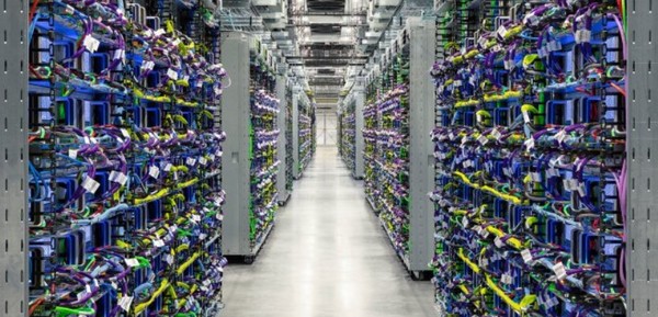 구글 AI서버랙. (출처=구글)