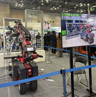 커튼월 정밀 시공 로봇