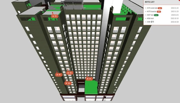 컨워스 3D 웹 조감도. (출처=컨워스)