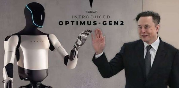 일론 머스크가 2025년엔 옵티머스 로봇 1천대를 공장에 투입하겠다고 밝혀 다시 화제가 되고 있다. (출처=테크크런치)