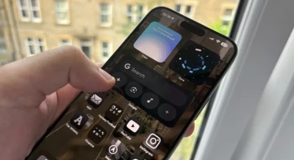 픽셀폰에 내장된 구글 AI 이미지. (출처=퓨처)