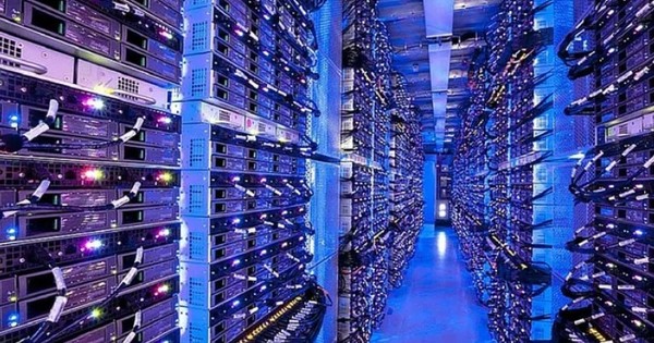 데이터센터 서버 모습. (출처=퓨처)