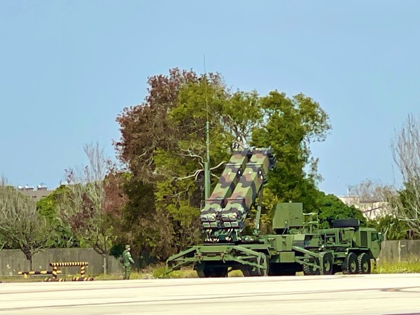 이번 군사훈련에 함께 진행된 대만 미사일방위시스템(사진 : Adela Lin)