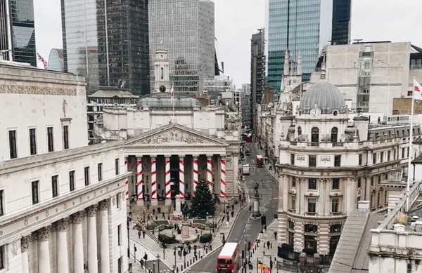 영국 런던 중심가. (사진=WSJ)