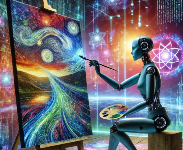 AI 예술 관련 이미지 (출처=챗GPT 생성)