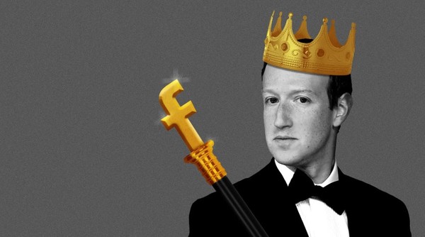 메타의 마크 저커버그를 패러디한 이미지. (출처=AP)