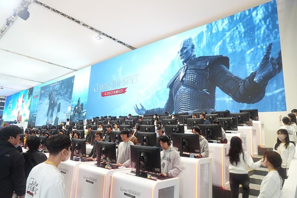 지난해 지스타 2024에 참가한 넷마블 부스.(사진:넷마블)