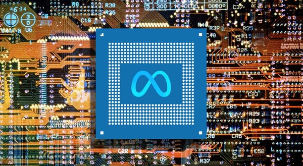 메타가 테이프 아웃한 AI칩 이미지. (사진=메타)