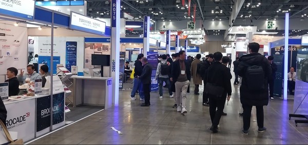 '2025 세계보안엑스포' 전시장 모습. (사진=애플경제)