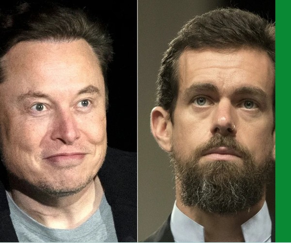  '지적재산권법' 폐기를 주장하거나 동조한 일론 머스크와 잭 도시. (사진=셔터스톡)