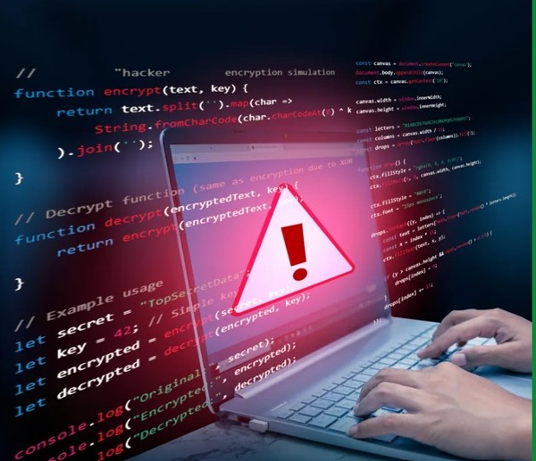 4chan ,해킹을 시사하는 이미지. (출처=테크크런치)