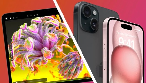 iOS 18이 장착된 아이폰 이미지. (출처=애플)