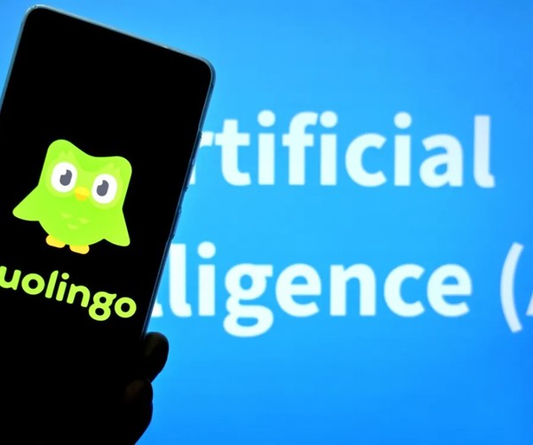 언어연습 프로그램 '듀오링고' 이미지.(출처=게티이미지)