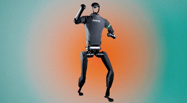 유니트리가 제작한 H1로봇이 최근 난도을 부리며 인간을 공격하는 동작을 보여 충격을 주고 있다. (출처=유니트리, X)