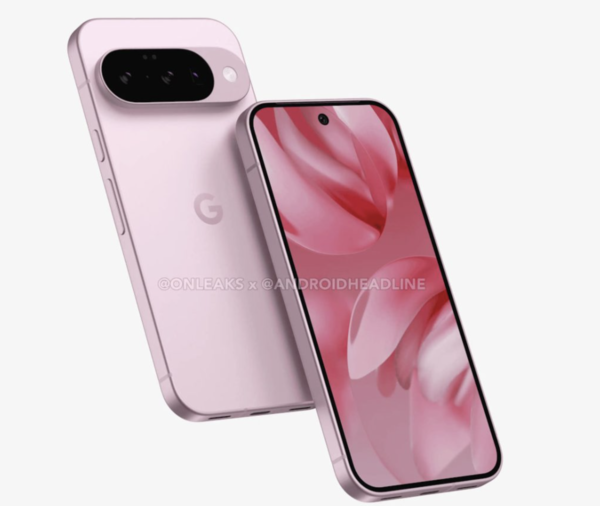 구글 픽셀 10 렌더링.(사진:폰아레나)