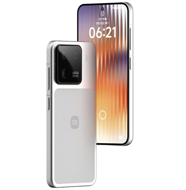 샤오미 16 렌더링.(사진:폰아레나)