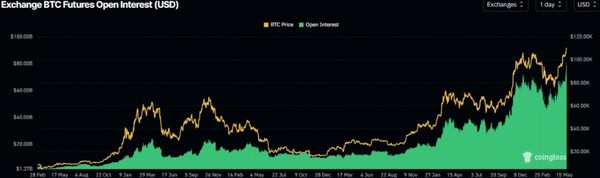 BTC 사상최고치 시세 변동표. (출처=코인데스크)