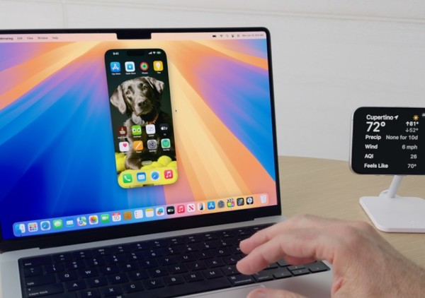 애플 OS 이미지. (출처=테크크런치)