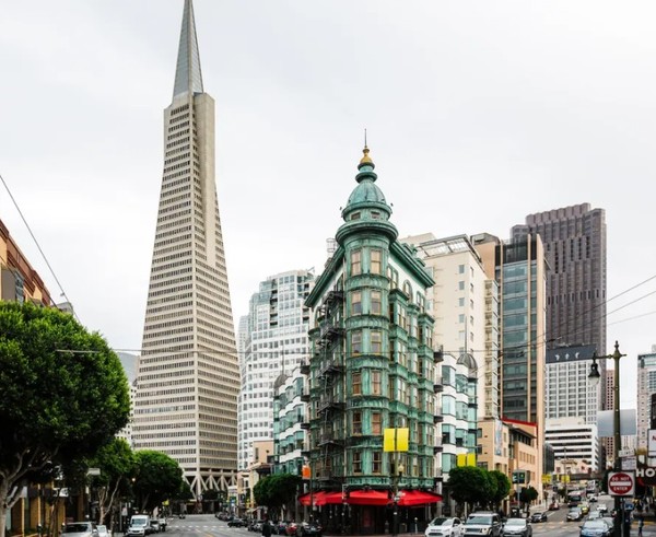 실리콘밸리가 인접해있는 미국 샌프란시스코 다운타운. (사진=셔터스톡)