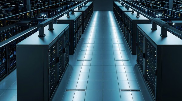 AMD의 오픈 렉 스케일 AI를 시사하는 이미지. (출처=AMD)