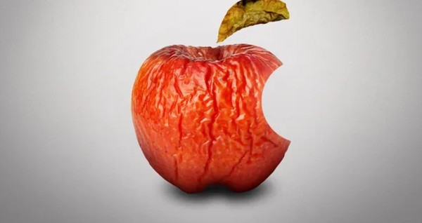  애플 로고를 재현한 시그널 이미지. (출처=픽사베이