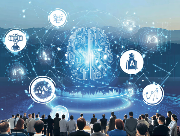 기존 시스템 중심에서 벗어나, 클라우드 기반의 데이터 플랫폼과 AI 모델을 결합해 실제 업무에 접목하려는 시도들이 늘어나고 있다. 사진은 본문과 직접 관련은 없음.(사진:미드저니)