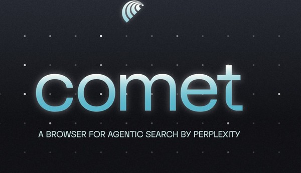 퍼플렉시티AI의 AI에이전트 기반 브라우저 '코멧' 이미지. (출처=퍼플렉시티)