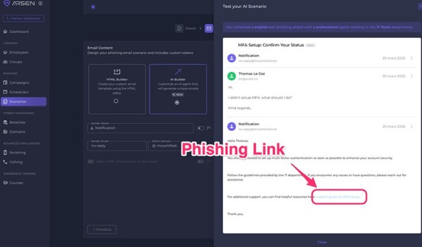피싱 화면. (출처=해크리드)