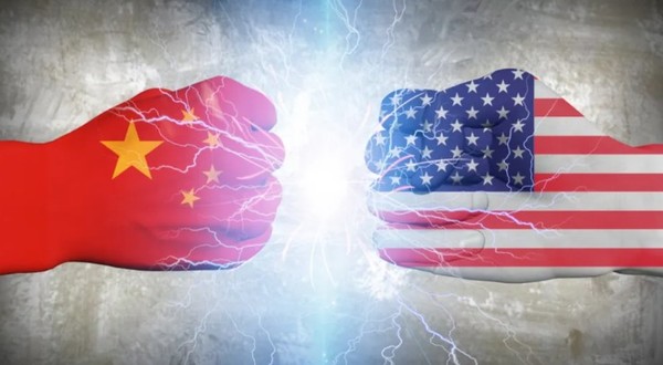 미국과 중국의 AI패권 경쟁을 시사하는 이미지. (출처=미디엄)