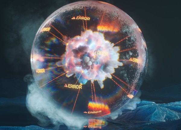 양자 오류 정정 기술을 시사하는 이미지. (출처=펙셀)