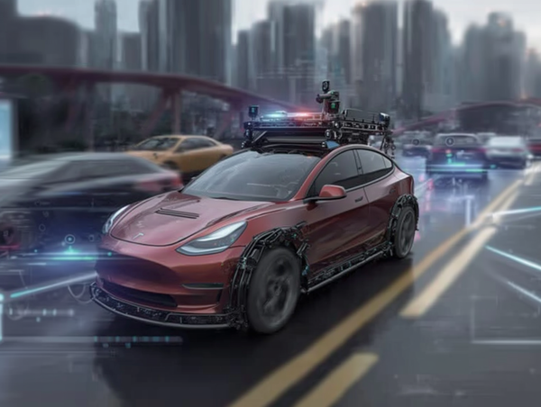 테슬라가 오스틴에서 자율주행 기반 유료 서비스 ‘로보택시’를 시작했으나, 첫 운행부터 역주행 시도 등 위험한 상황이 발생하고 있다.(사진:미드저니)