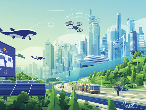 국내 기업들이 친환경 스마트도시 조성에 적극 나서고 있다. 사진은 본문과 직접 관련은 없음.(사진:미드저니)