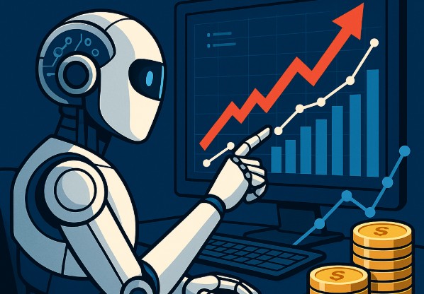 AI봇을 활용한 주식투자 이미지. (출처=펙셀)