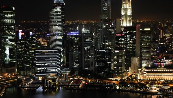 싱가포르의 야경. (출처=픽사베이)