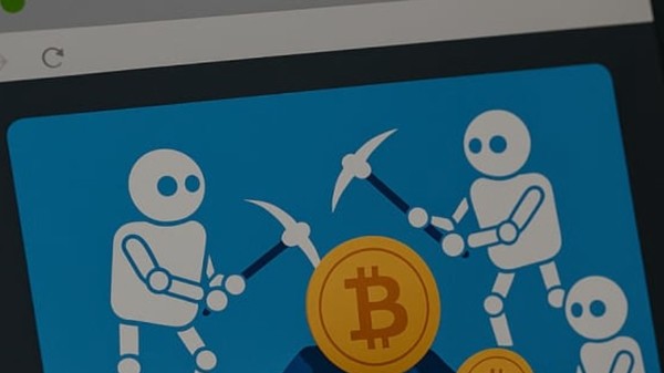 암화화폐를 탈취하는 멀버타이징을 시사하는 이미지. (출처=해크리드)
