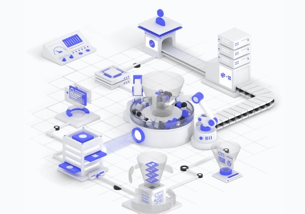 엔비디아의 '스펙트럼-XGS'를 가장 먼저 도입한 코어위브의 데이터센터 통합 개념. (출처=코어위브)