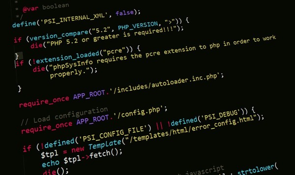 AI 코딩 화면. (출처=픽사베이)